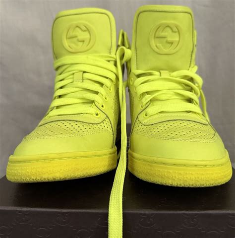 gucci neon sneakers ebay|Gucci sneakers for cheap authentic.